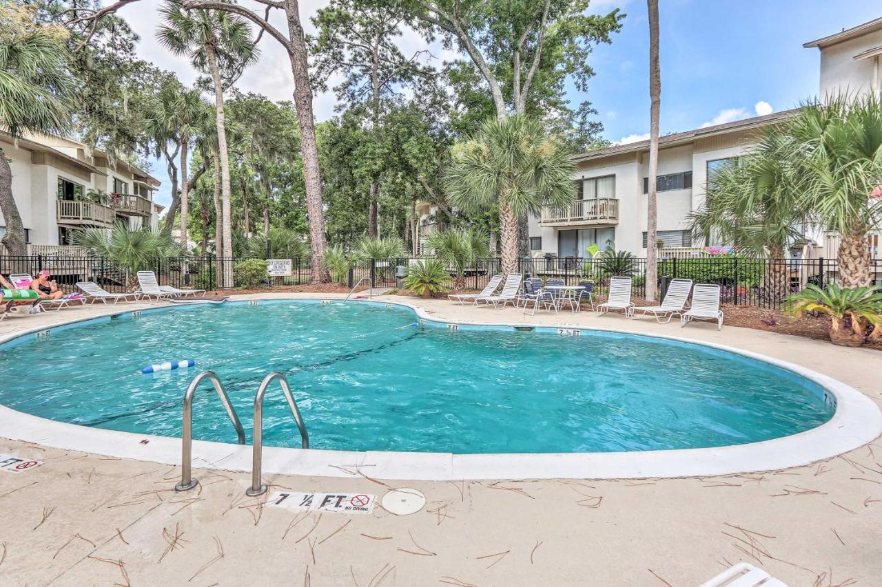Hilton Head Island Townhome Patio, Walk To Beach Extérieur photo