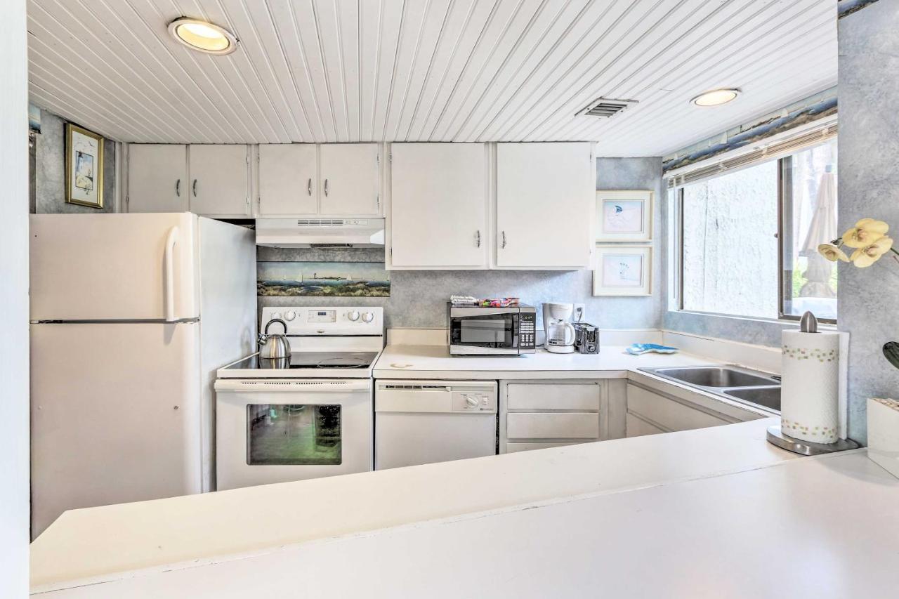 Hilton Head Island Townhome Patio, Walk To Beach Extérieur photo
