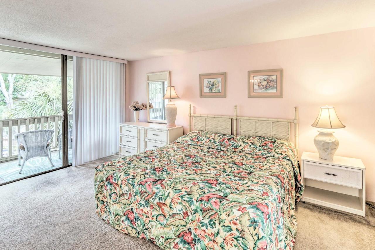 Hilton Head Island Townhome Patio, Walk To Beach Extérieur photo
