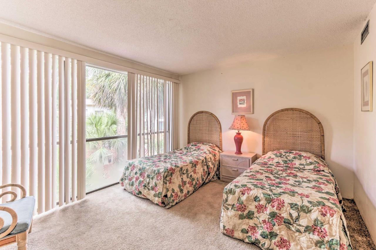 Hilton Head Island Townhome Patio, Walk To Beach Extérieur photo